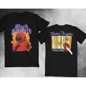 Black Sabbath 1983 Born Again Tour Shirt 98